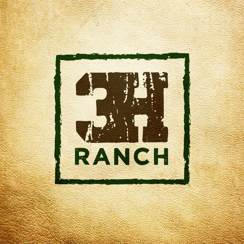 Texas Ranch logo design Diseño de i - Graphics