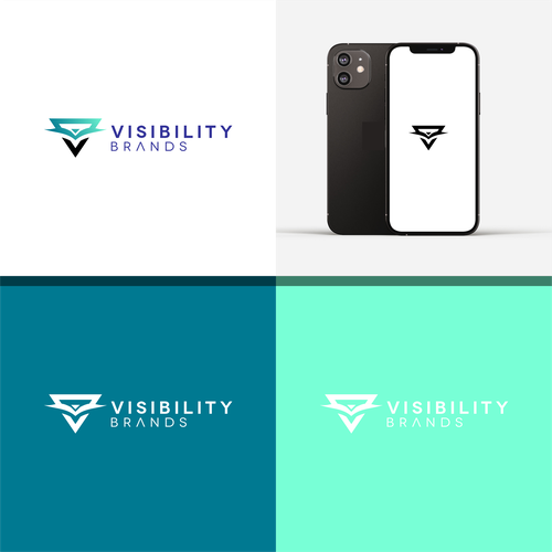 Sleek innovative brand for a marketing company focused on "Visibility" Design by Trust_DESIGN