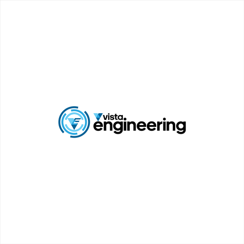 Vista Engineering Logo Design by udarabulan