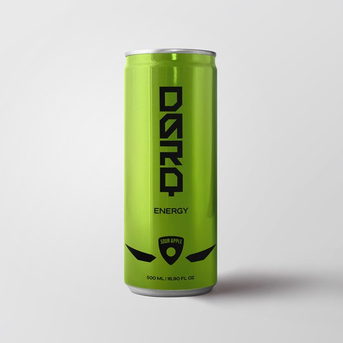 Create a unique Design for a sugar free Energy Drink Can! Design by Paul Coman