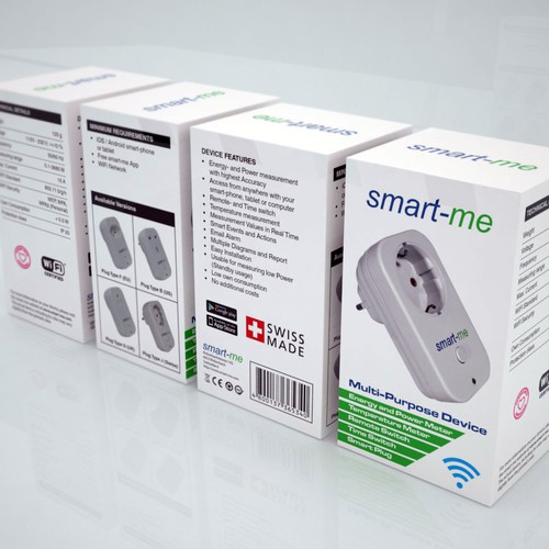 Packing design for innovative WiFi smart-plug Design by JianBranding™