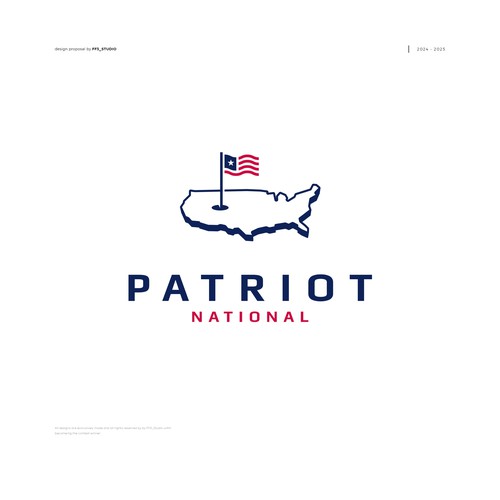 FF3さんのPatriots National Golf Clubデザイン