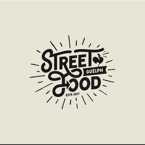 Create a trendy, vintage-inspired logo for a new Food Truck! Design by GURU23