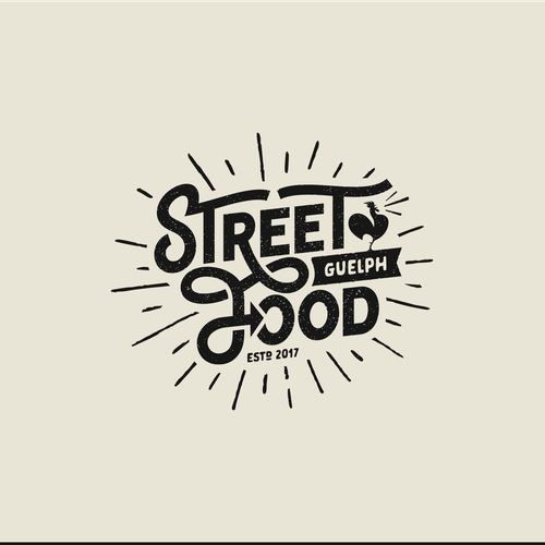 Create a trendy, vintage-inspired logo for a new Food Truck! Design por GURU23