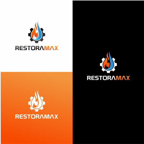 Restoration Company Branding. Design by Lahia