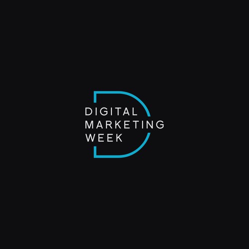 Logo for a digital marketing conference Design by Gabri.