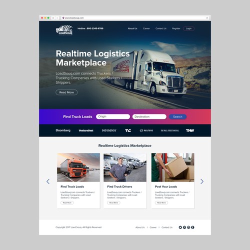 Home Page Website Design Design by rianhandrian