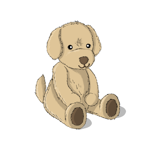 Weighted Stuffed Animal for Adults with Anxiety Disorders Design by rjo.studio