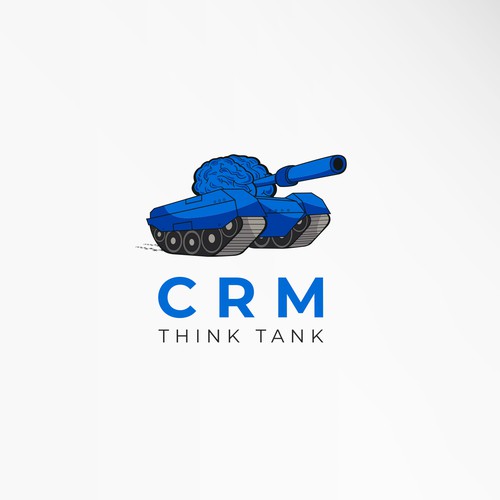 Design a fun CRM Think Tank logo Design by Ale Ale Alejandro™