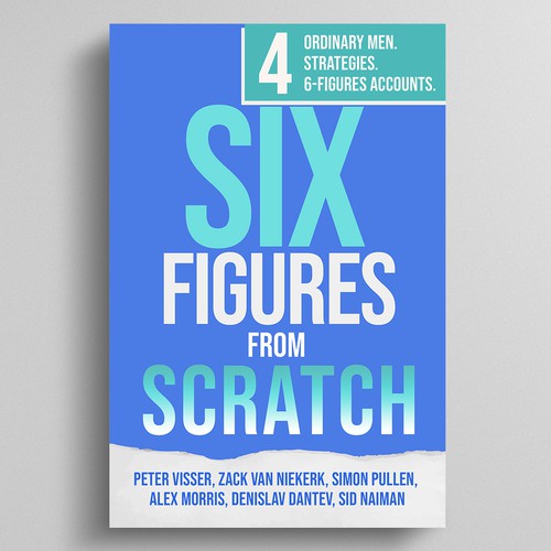 Design an E-book cover that teaches people how to build 6-figure trading accounts, that pops! Design by Dynaaa