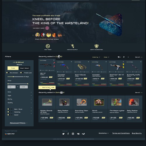 Proposition sur un concours de Design de page web, réalisée par Pixelopaque