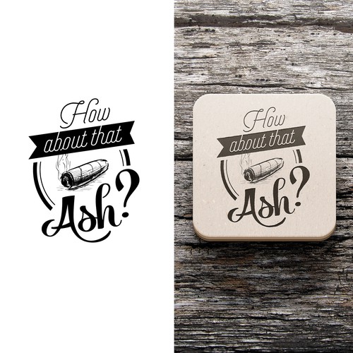 Need a CIGAR smoking design for cigar club Design by Marie Me