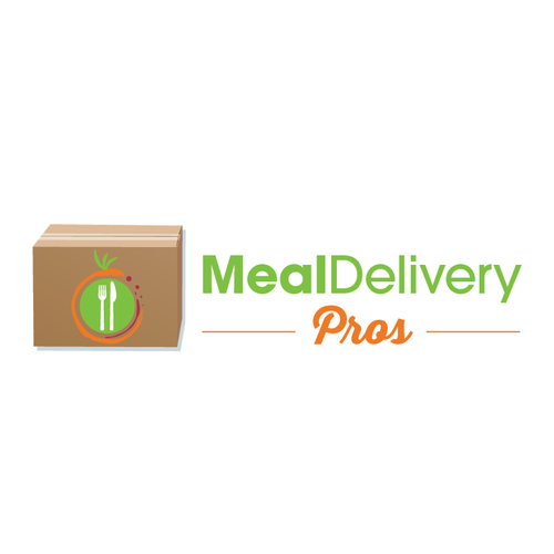 Simple Logo for Meal Delivery Pros (Quick and Easy With Colors Chosen) Design by ntb communications