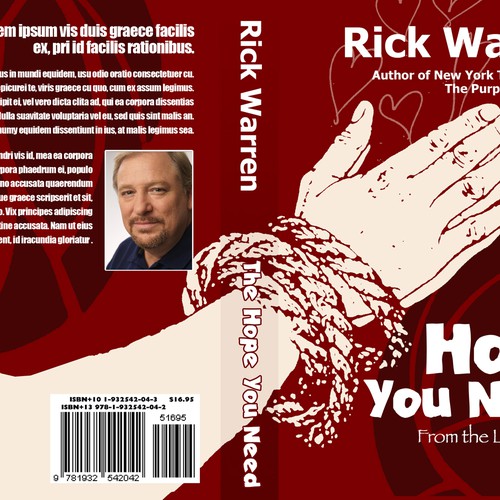 Design Rick Warren's New Book Cover Diseño de Maff