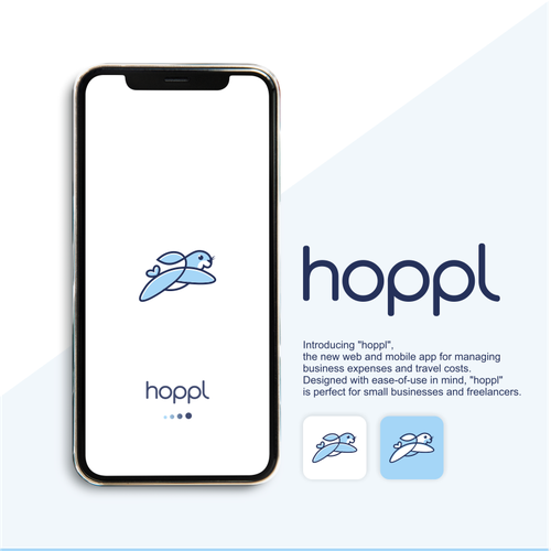 Hop to it: Design a logo for hoppl.io, the easy travel expense app Design by ᶜˢ░ₒᵤᵣₐGraphic