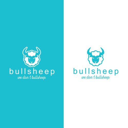 bullsheep needs a great logo - so companies don't get any more bull shit consulting Design by Alfa Design.