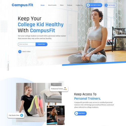 Design a Modern-Style Website with a MAIN Focus of Converting Sales for our Online Coaching Services Design by Smashing Boys