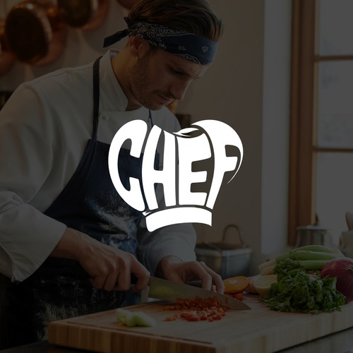 "CHEF": Food & Cooking Social Media Logo Design by ᑎᗩᗷᗴᗴᒪ