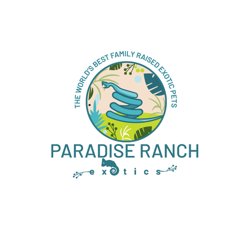 Logo for Exotic Animal, Reptiles As Pets Business Diseño de Sirocasus