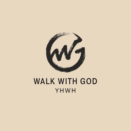 Walk With God Minimalist Luxury Logo for a Modern Faith & Fashion Brand Design by macupa