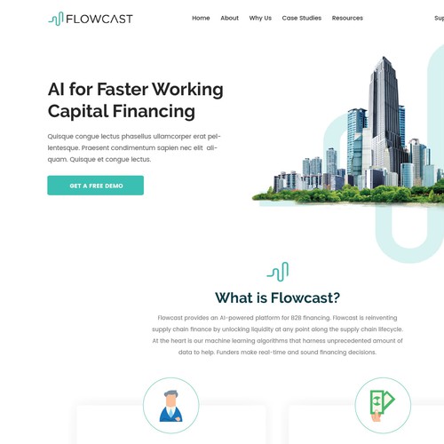 Redesign website for a VC-backed AI startup Design by Intricate