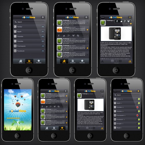 Create a winning mobile app design Ontwerp door Studio 360°