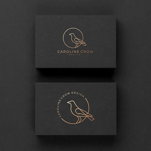 logo help pls! crow sketch needed to launch a simple and cool jewelry brand Design by The Pixel Imagin