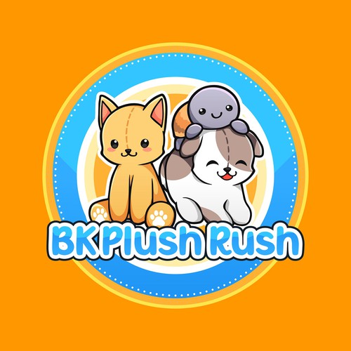 コンペ「Plush stuffed animal toys needs a fun logo」のデザイン by yukiaruruさん 