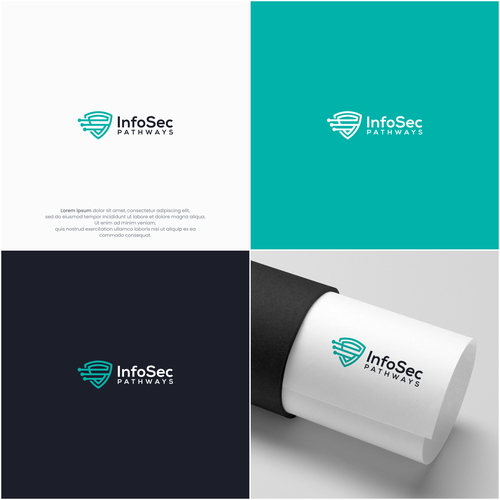 Logo design for cybersecurity training nonprofit Design by A L M A H Y R A ™