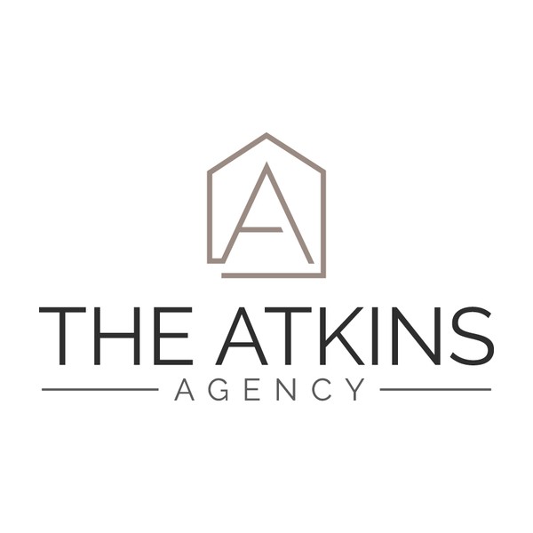 Design realizzato da ArtByShahnaz™ intitolato "The Atkins Agency – Modern Luxury Real Estate Logo"