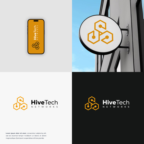 Hive Tech Networks Design von Striker29