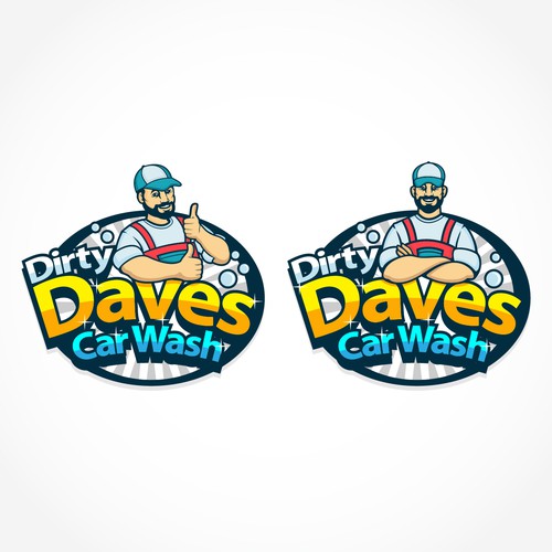 Design di Car Wash Mascot with Logo di Gaeah