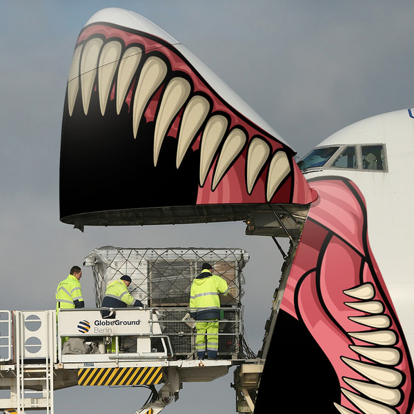 Design by CharlesDesigns.nl titled "747 Cargo Livery desigm"