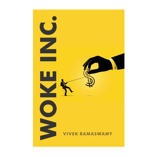 Woke Inc. Book Cover Réalisé par kmohan