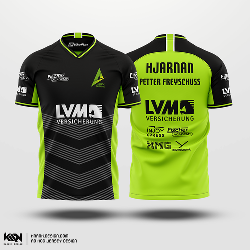 Custom Esports Team Jerseys, Sponsors Shirts Esports