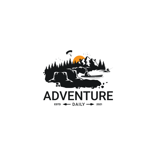 Adventure Daily Logo Design by makkilll