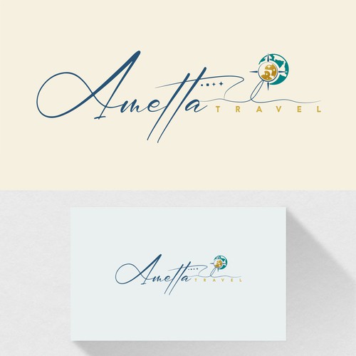 Travel agency logo specializing in cruising Diseño de AMGRAPHICS22