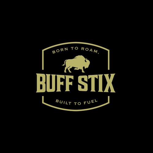 Buff Stix...Lean, Delicious, Buffalo Strong. Design by Brazuca Studio