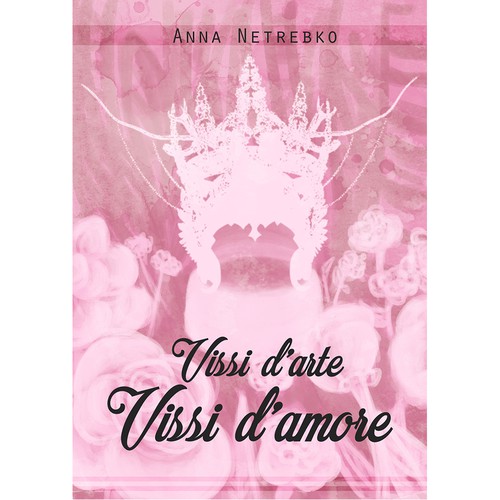 Illustrate a key visual to promote Anna Netrebko’s new album Design von dekdewa