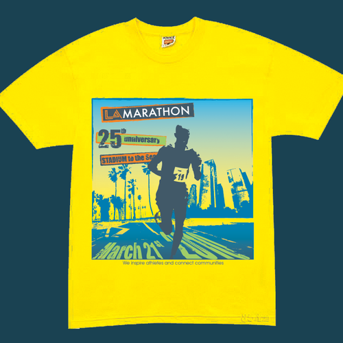 LA Marathon Design Competition Design by VD design