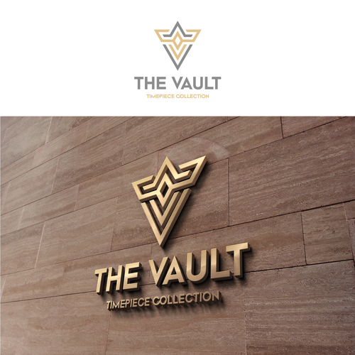 The Vault | Timepiece Collection Logo Contest Design by Ghaay™