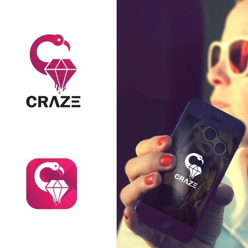 Sophisticated, luxury, edgy social shopping app icon/logo Design by SumOptimus