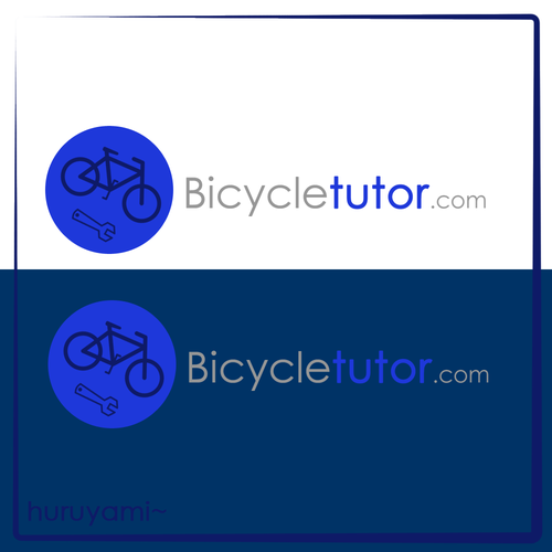 Logo for BicycleTutor.com デザイン by Huruyami