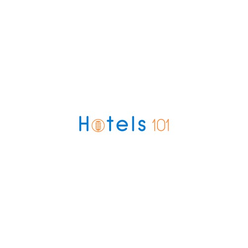 Create a logo for a podcast called - Hotels 101 - incorporate a hotel in the logo Design by GMRart