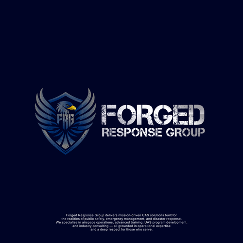 Forged Response Group - Design a bold field-tested brand for First Responder UAS Solutions Design by Enigma Graphic™