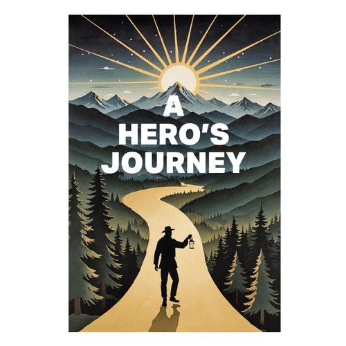 Please take this rough book cover I made and make it pop! Design by logroll