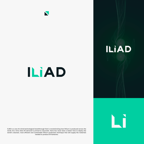 Iliad Logo Design Design by Thaos Studio©