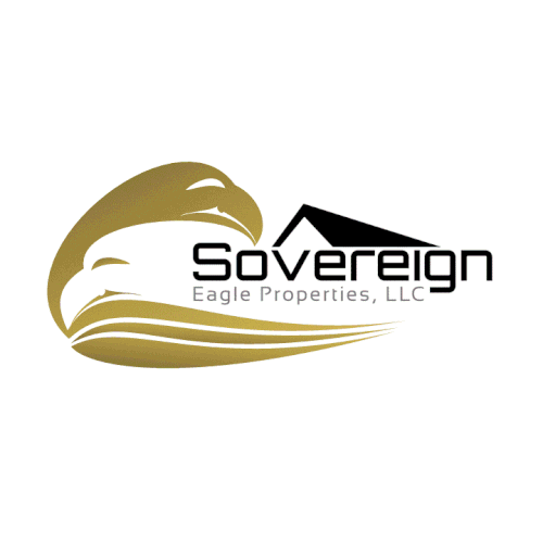 logo and business card for Sovereign Eagle Properties, LLC Logo