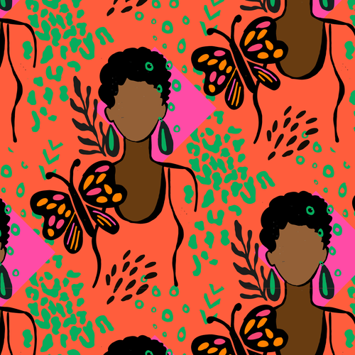 Apparel/Textile Designs - Women of Color Inspired Designs Design by ash00 Designs