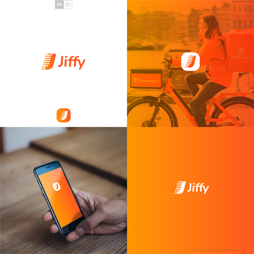 Jiffy App for delivery Design by enfanterrible